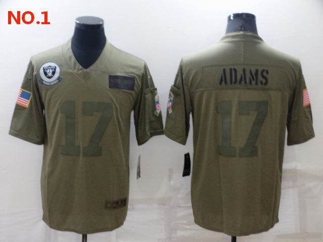 Men's Las Vegas Raiders #17 Davante Adams Jerseys-2
